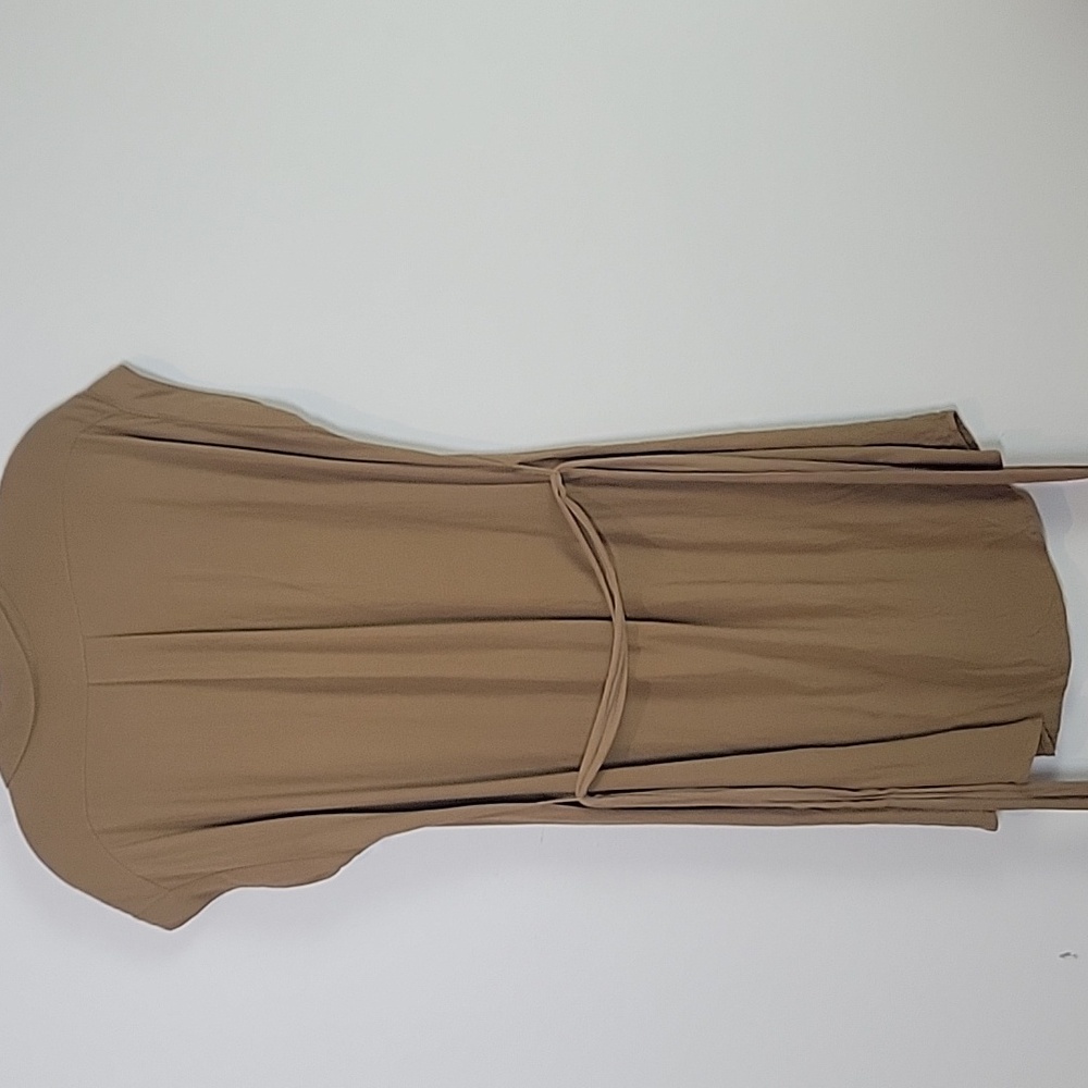 H&M shirt dress belted brown - Picture 4 of 7